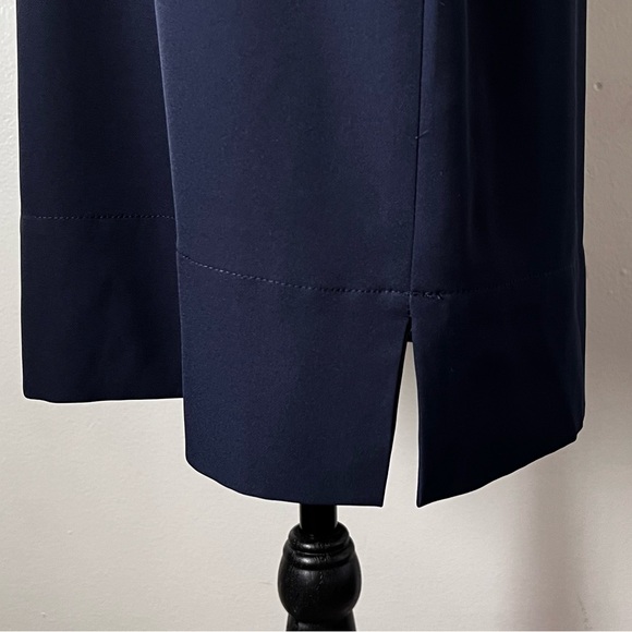 Pop-Over Button Up Shirt Dress With Tie Belt Size 6 - Picture 4 of 6